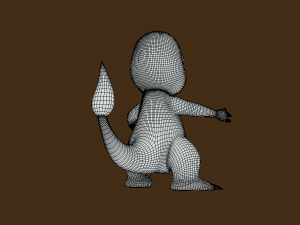 Charmander Pokemon Model 3D