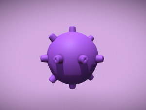 Koffing Pokemon 3D Model