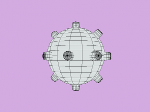 Koffing Pokemon 3D Model