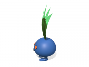 Oddish Pokemon 3Dモデル
