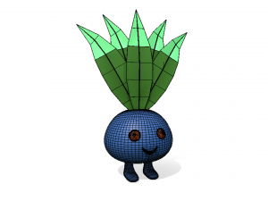 Oddish Pokemon 3Dモデル