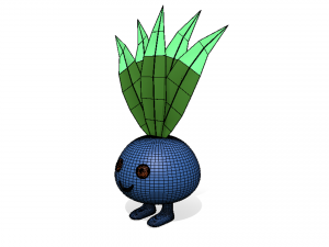 Oddish Pokemon 3Dモデル