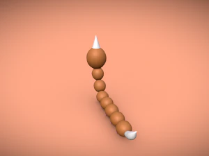 Weedle Pokmon 3D Model