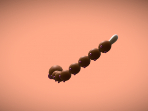 Weedle Pokmon Modelo 3D