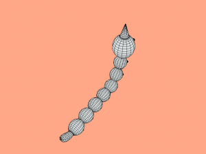 Weedle Pokmon Modelo 3D