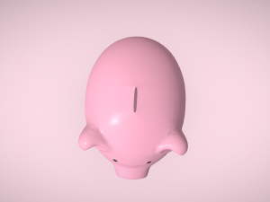 Piggy Bank Toy 3D Model