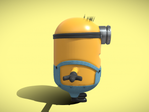 Minions Carl Character 3D Модель