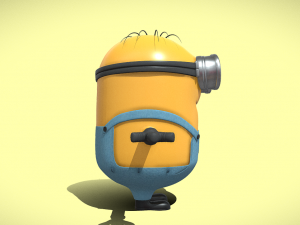 Minions Dave - Character 3D Model
