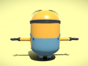 Minions Dave - Character 3D Model