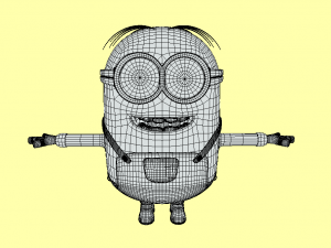 Minions Dave - Character 3D Model