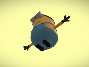 Phil The Minion Character 3D Model