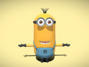 Kevin the Minion Modello 3D