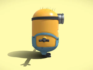Minions Stuart Character 3D Model