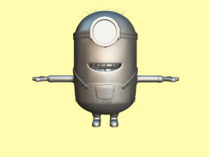 Minions Stuart Character 3D Model