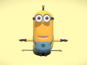 Minions Tim Character 3D मॉडल