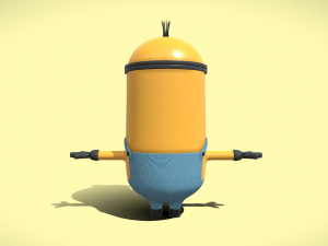 Minions Tim Character 3D मॉडल