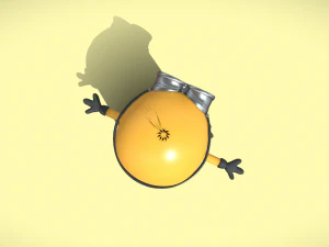 Minions Tim Character 3D Model