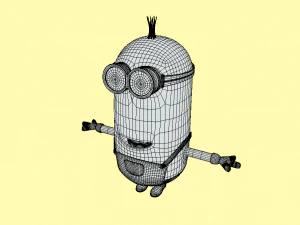 Minions Tim Character 3D Model