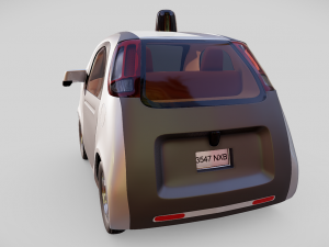 Google Self-Driving Car Modelo 3D