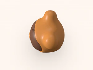 Cute Teddy Bear Toy 3D Model