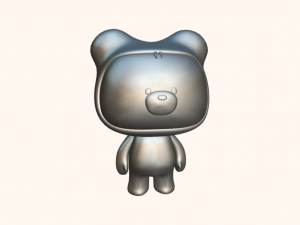 Cute Teddy Bear Toy Modelo 3D