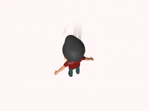 Men Cartoon 3D Model