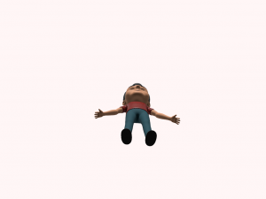 Men Cartoon 3D 模型