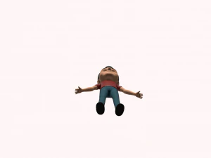 Men Cartoon 3D Model