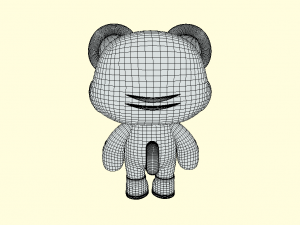 Cute Baby Tiger Toy Modelo 3D