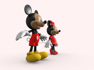 Mickey Minnie Mouse 3D Model