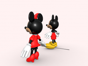 Mickey Minnie Mouse 3D Model