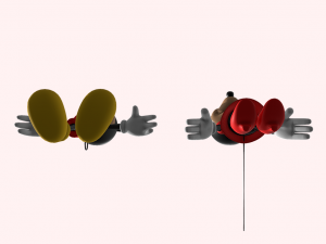 Mickey Minnie Mouse 3D Model