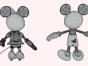 Mickey Minnie Mouse 3D Model