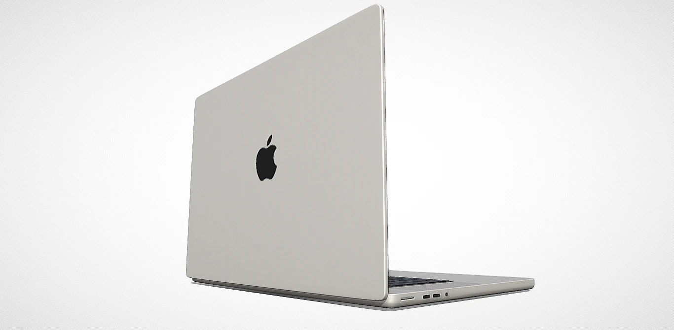 MacBook Pro 16-inch 2023 - Cutting-Edge Productivity and Performance 3D Model .c4d .max .obj .3ds .fbx .stl .blend 