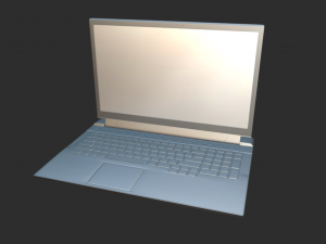 Dell Alienware M17 Gaming Laptop - Unleash Your Gaming Potential Modelo 3D