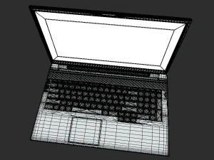 Dell Alienware M17 Gaming Laptop - Unleash Your Gaming Potential 3D Model