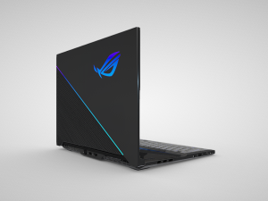 ROG Zephyrus Duo 16 2023 GX650 - Unleash Dual-Screen Gaming Mastery Model 3D