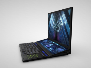 ROG Zephyrus Duo 16 2023 GX650 - Unleash Dual-Screen Gaming Mastery 3D Модель