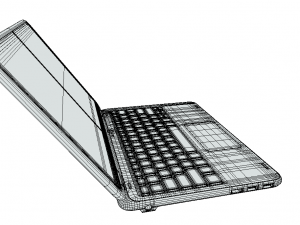 Dell Latitude Laptop - Power Performance and Productivity on the Go 3D 模型