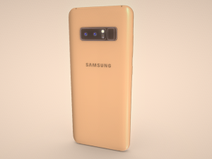 Samsung Galaxy Note 8 Mobile - Power and Productivity in Your Palm 3D Model