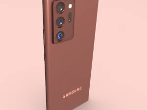 Samsung Galaxy Note 20 5G Mobile Phone - Unleash Your Potential 3D Model