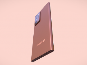 Samsung Galaxy Note 20 5G Mobile Phone - Unleash Your Potential 3D Модель