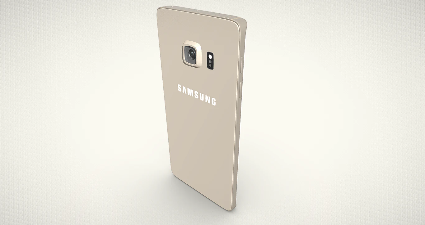 Samsung Galaxy S6 Mobile Phone - Where Style Meets Performance 3D Model .c4d .max .obj .3ds .fbx .stl .blend
