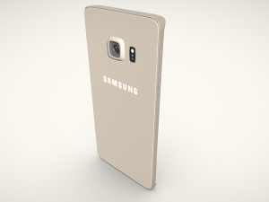 Samsung Galaxy S6 Mobile Phone - Where Style Meets Performance 3D Model
