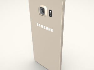 Samsung Galaxy S6 Mobile Phone - Where Style Meets Performance 3D 模型
