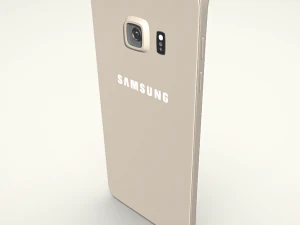 Samsung Galaxy S6 Mobile Phone - Where Style Meets Performance 3D Model