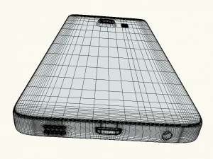Samsung Galaxy S6 Mobile Phone - Where Style Meets Performance 3D Model