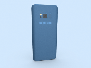 Samsung Galaxy S8 Mobile Phone - Redefining Smartphone Elegance and Innovation 3D Model