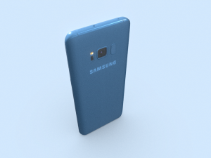 Samsung Galaxy S8 Mobile Phone - Redefining Smartphone Elegance and Innovation 3D Model