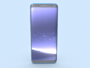 Samsung Galaxy S8 Mobile Phone - Redefining Smartphone Elegance and Innovation 3D Model